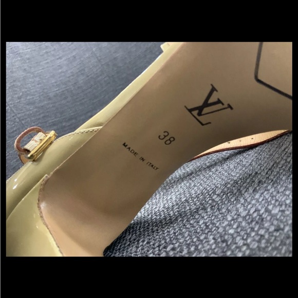 Authentic Louis Vuitton Open Toe Heels - Picture 2 of 4